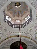 Blick in die Kuppel der Kapelle