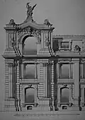 Entwurf zum Lipsius-Bau der Kunstakademie Dresden, um 1887