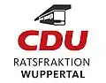 Logo der Wuppertaler CDU-Ratsfraktion mit Schwebebahn-Bezug