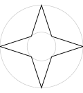 4-zackiger NATO-Stern '"`UNIQ--postMath-000004A5-QINU`"'