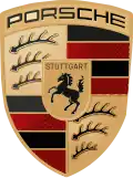 Emblem der Porsche AG (Markenzeichen)