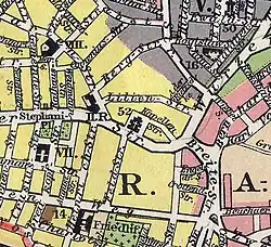Bausituation um 1905
