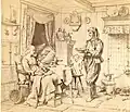 Zeit des ersten Kindes, 1861 – Familienleben Zeichnungen
