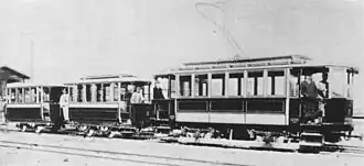 SB Tw 28 mit Beiwagen
