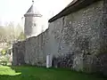 Stadtmauer mit Schneckenturm