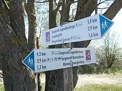 Wegweiser der Traumschleife Soonwald