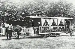 Sommerwagen 2 der Pferdebahn, Bj. 1892