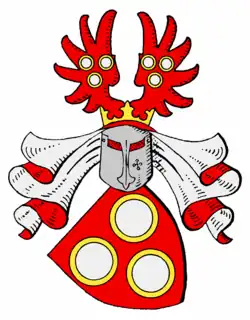 Redendes Wappen der Familie von Spiegel