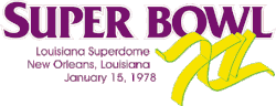 Logo des Super Bowl XII