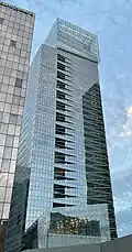 Der fertiggestellte Turm im Jahr 2021