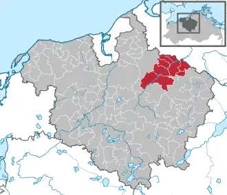 Amt Tessin – Mappa