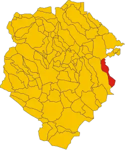 Brusnengo – Mappa