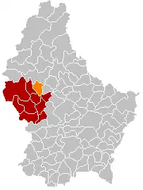 Grosbous – Mappa