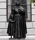 Anne Hutchinson (1915, dedicated 1922), Massachusetts Statehouse, Boston, Massachusetts.