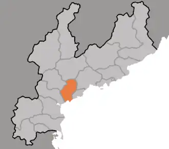 Hamhŭng – Mappa