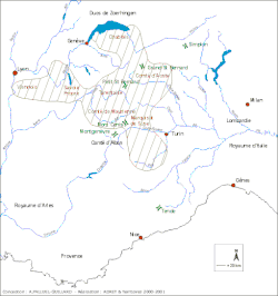Mapa opisywanego kraju