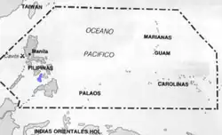 Mapa opisywanego kraju