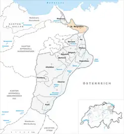 Plan St. Margrethen