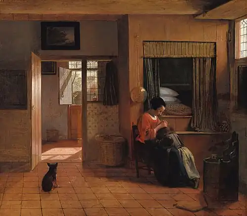 Pieter de Hooch, ok. 1660–1661, Rijksmuseum
