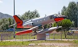 PD.808 jako pomnik w Lukce.