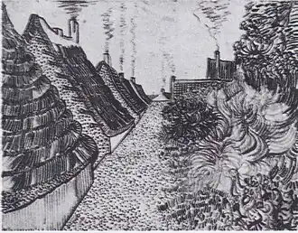 Ulica w Saintes-Maries (1888), Museum of Modern Art