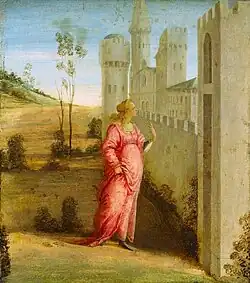 Pracownia Sandro Botticellego, Estera u bram pałacu, 1470–1475