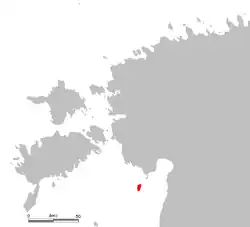 Mapa wyspy
