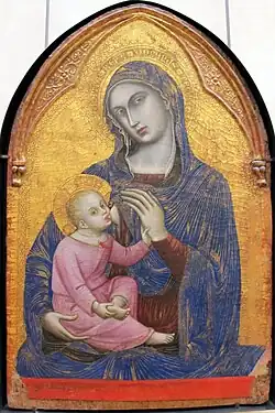 Madonna z Dzieciątkiem, 1370–1375, Luwr
