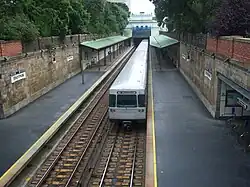 Pociąg typu U na stacji Stadtpark