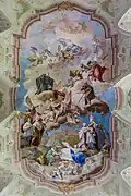 Sala Kolomanisaal w opactwie w Melku (1745)