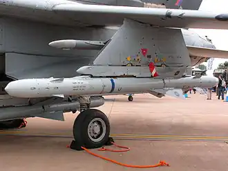 ALARM под крылом Tornado Королевских ВВС.