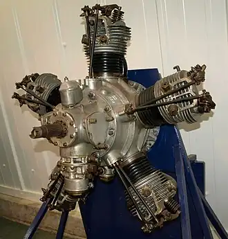 Preserved Armstrong Siddeley Genet at the Shuttleworth Collection