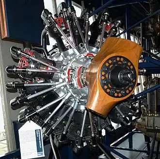 Двигатель Armstrong Siddeley Tiger в лондонском Музее науки