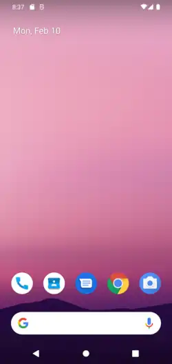 Скриншот Android 12.0