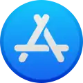 Логотип программы Mac App Store