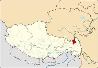 Каруб на карте