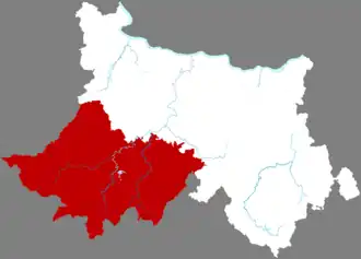 Лодин на карте