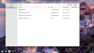 Скриншот программы Google Диск