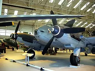 Me. 410 A-1/U2, музей королевских ВВС в Косфорде