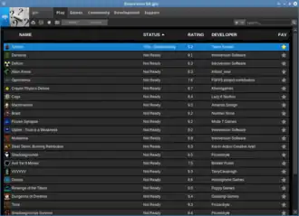 Скриншот программы Desura