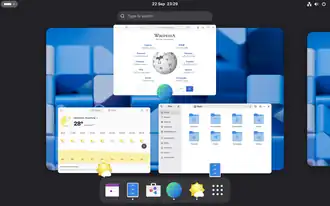Скриншот программы GNOME