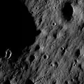 Первое изображение, полученное с LRO, 30 июня 2009 года.