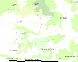 Карта коммуны