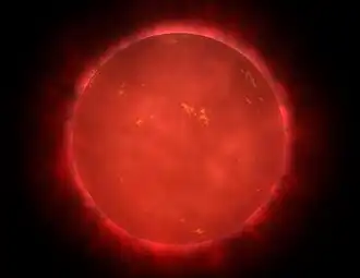 HIP 79431 в представлении художника.
