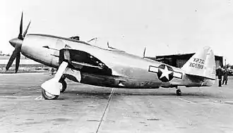 XP-72 с серийным номером № 43-36598