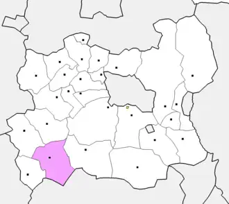 Бурэн на карте