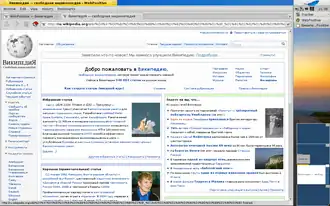 Скриншот программы WebPositive