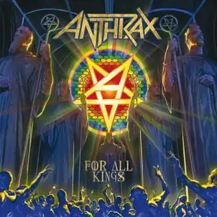 Обложка альбома Anthrax «For All Kings» (2016)