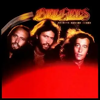 Обложка альбома Bee Gees «Spirits Having Flown» (1979)