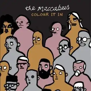 Обложка альбома The Maccabees «Colour It In» (2007)